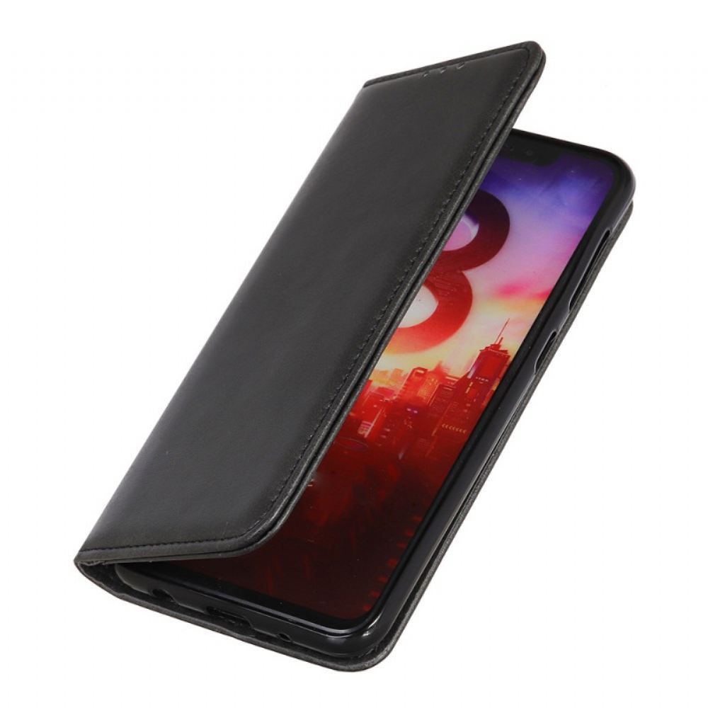 Kožené Pouzdro Folio Xiaomi Redmi Note 13 Pro 4g Štípaná Kůže