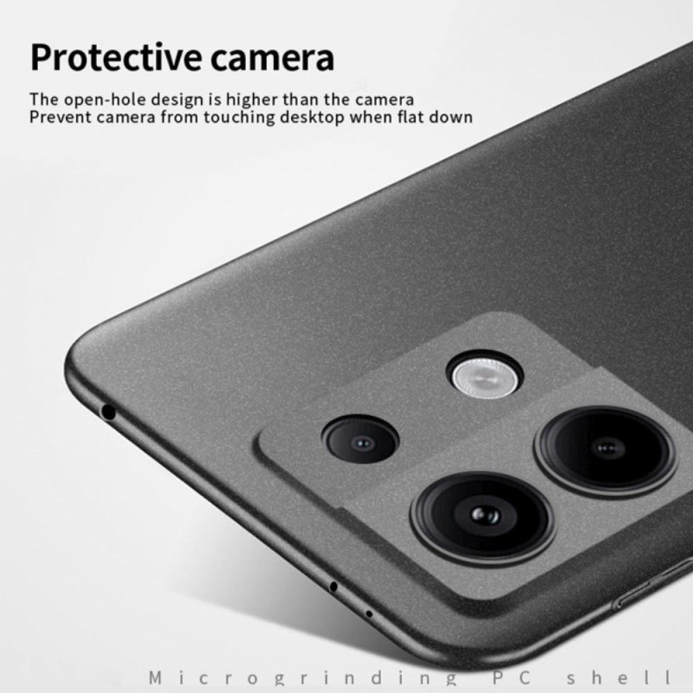 Kožený Kryt Xiaomi Redmi Note 13 Pro 4g Matný Štít Mofi