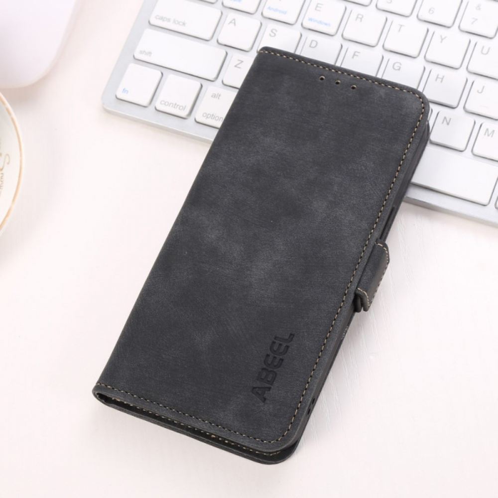 Kožený Kryt Xiaomi Redmi Note 13 Pro 4g Styl Abeel Vintage Leather