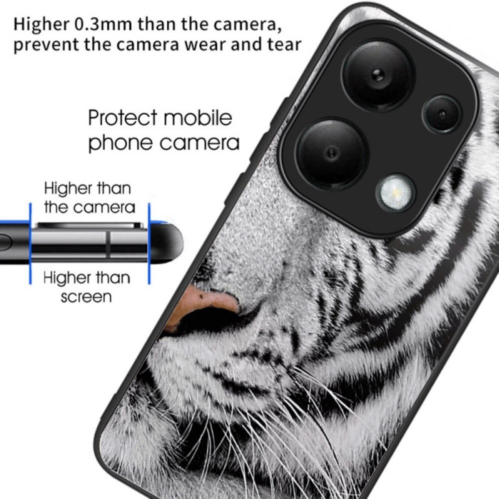 Kryt Xiaomi Redmi Note 13 Pro 4g Tvrzené Sklo Tiger Head