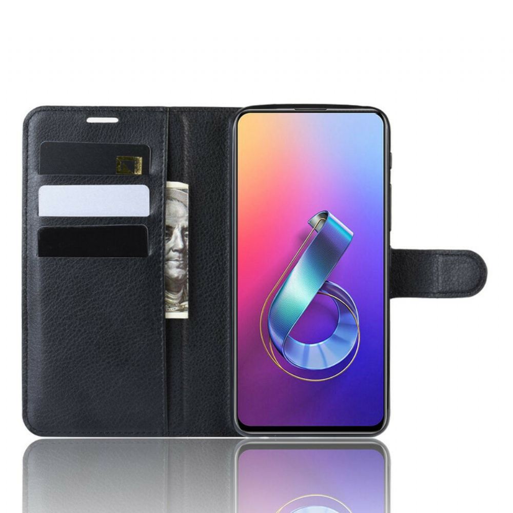 Kožené Pouzdro Na Asus ZenFone 6 Klasika