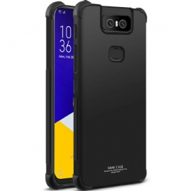 Kryty Na Mobil Na Asus ZenFone 6 Flexibilní Silikon S Fólií Pro Obrazovku Imak