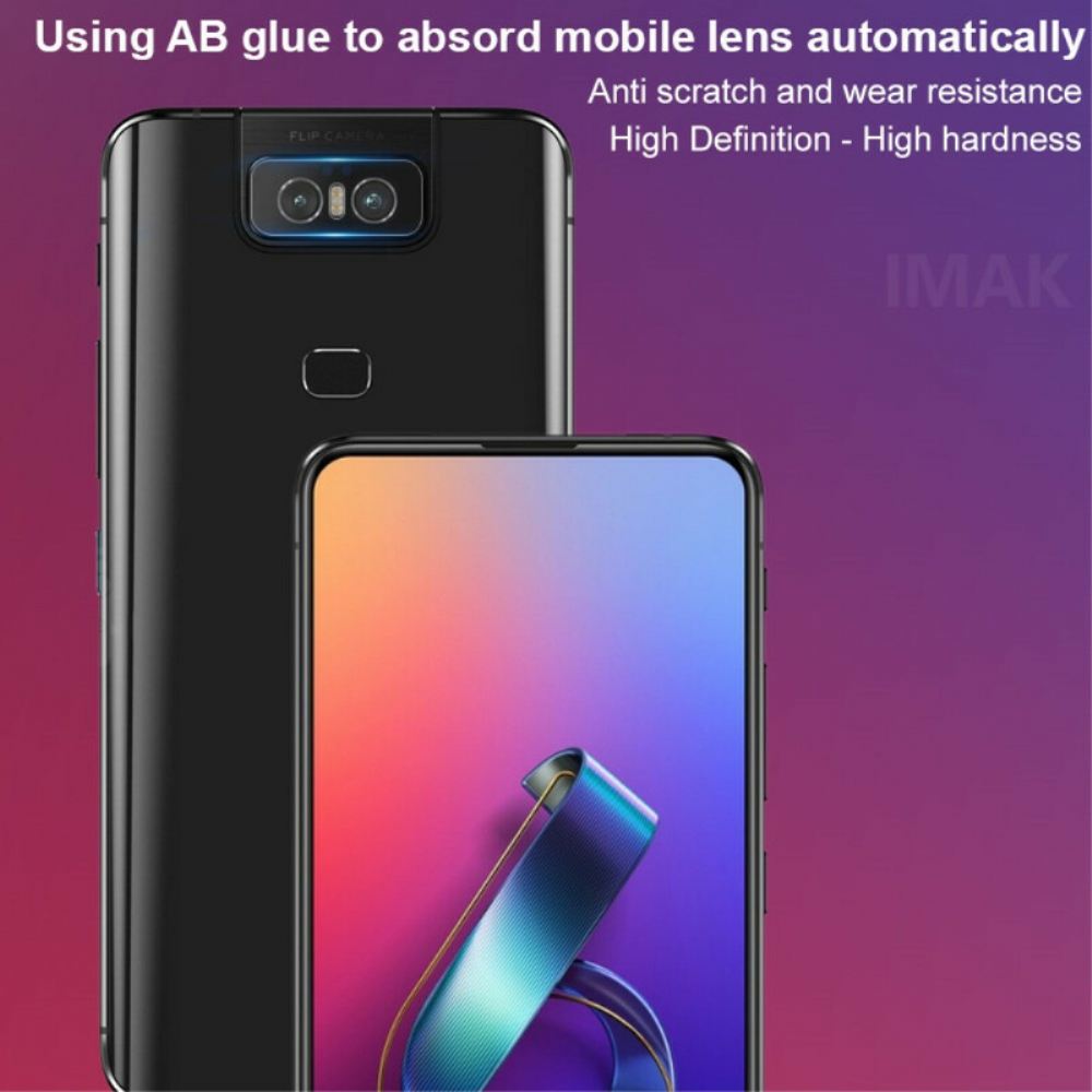 Ochranná Čočka Z Tvrzeného Skla Pro Asus Zenfone 6 Imak