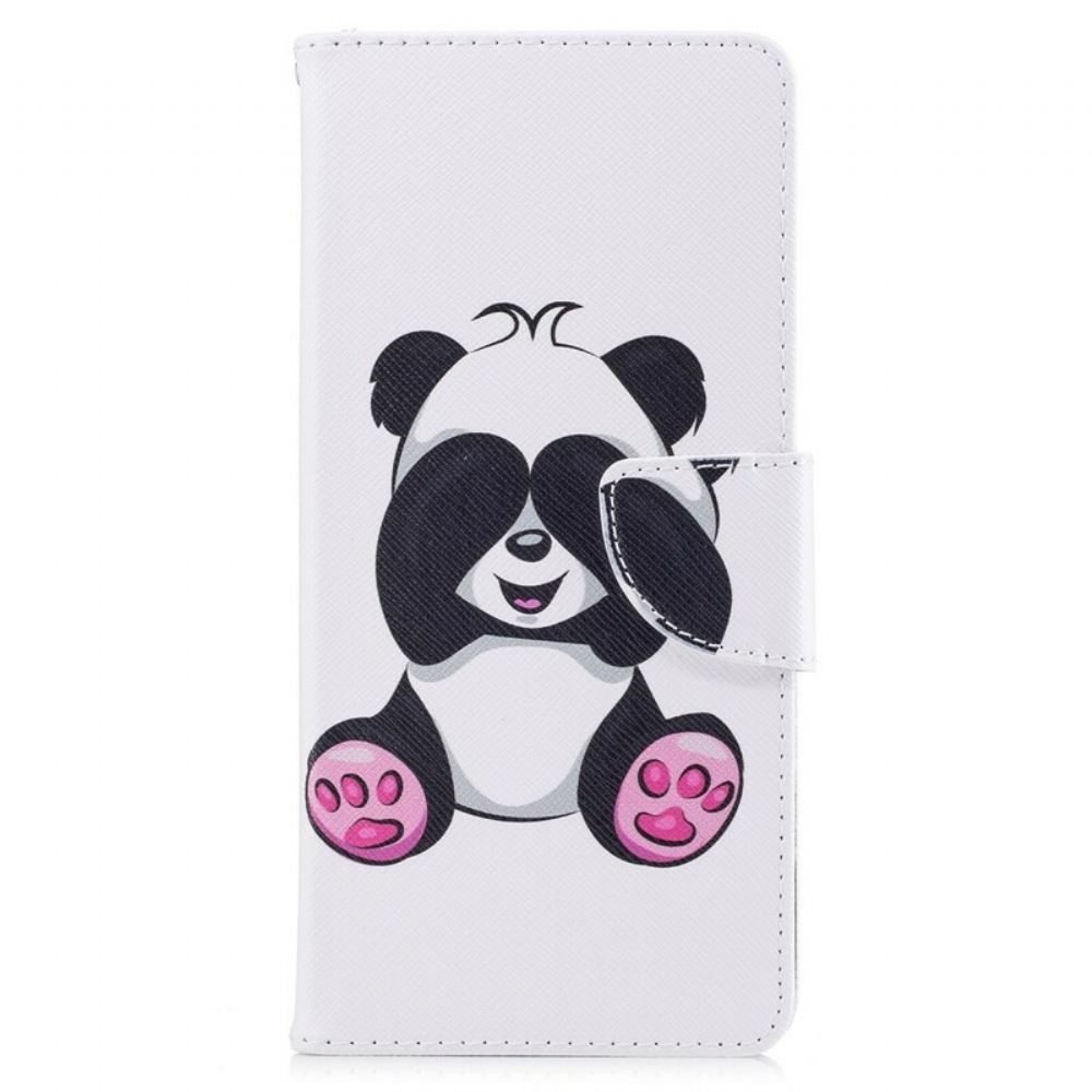 Flipové Pouzdro Na Samsung Galaxy Note 8 Panda Zábava