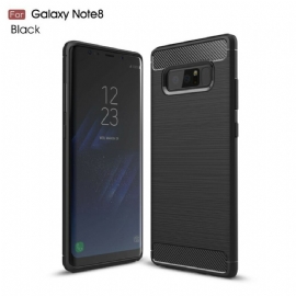 Kryty Na Mobil Na Samsung Galaxy Note 8 Kartáčované Uhlíkové Vlákno