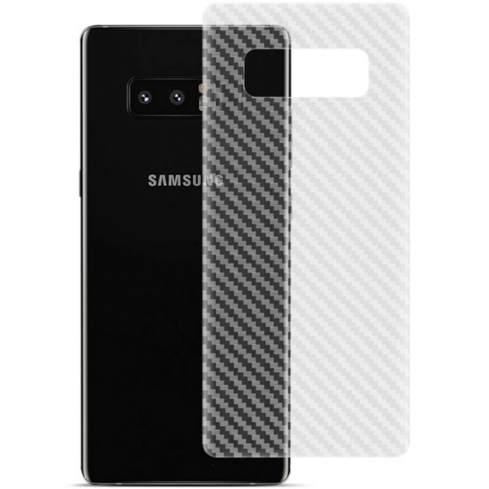 Zadní Ochranná Fólie Pro Samsung Galaxy Note 8 Carbon Style Imak