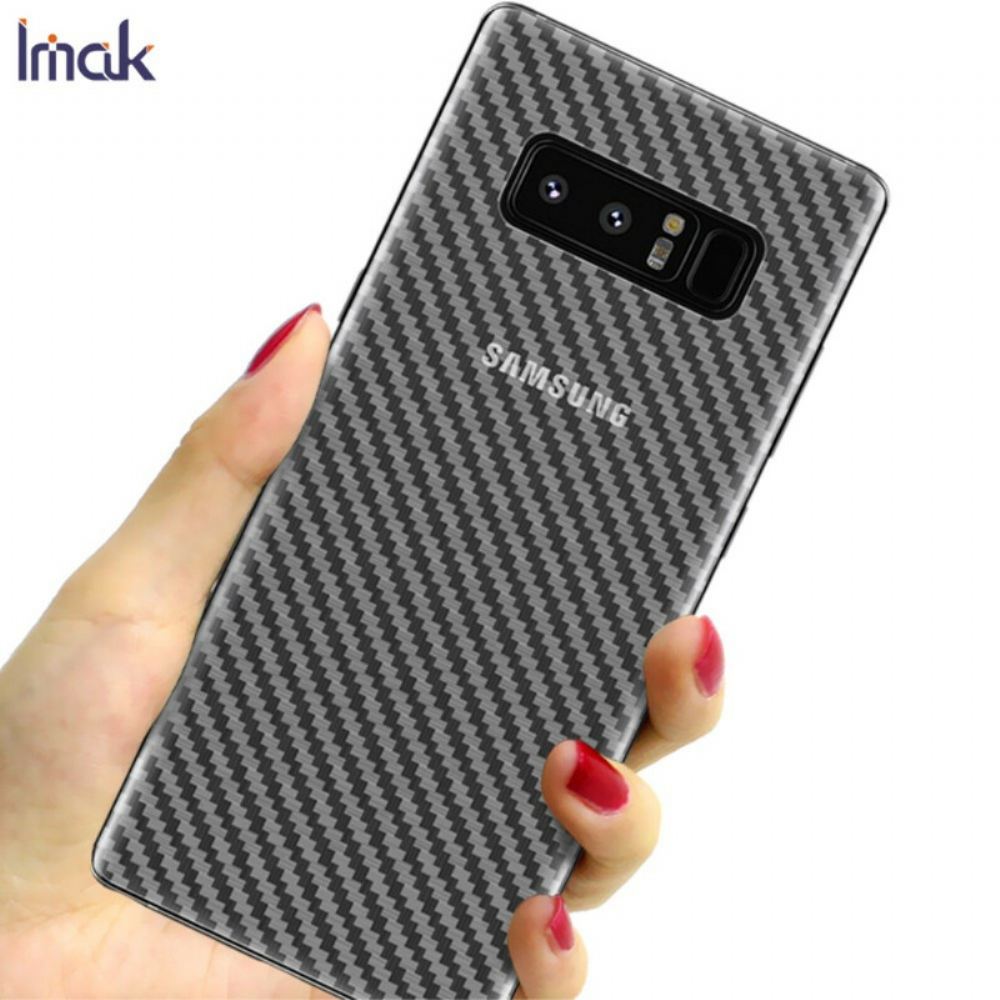 Zadní Ochranná Fólie Pro Samsung Galaxy Note 8 Carbon Style Imak