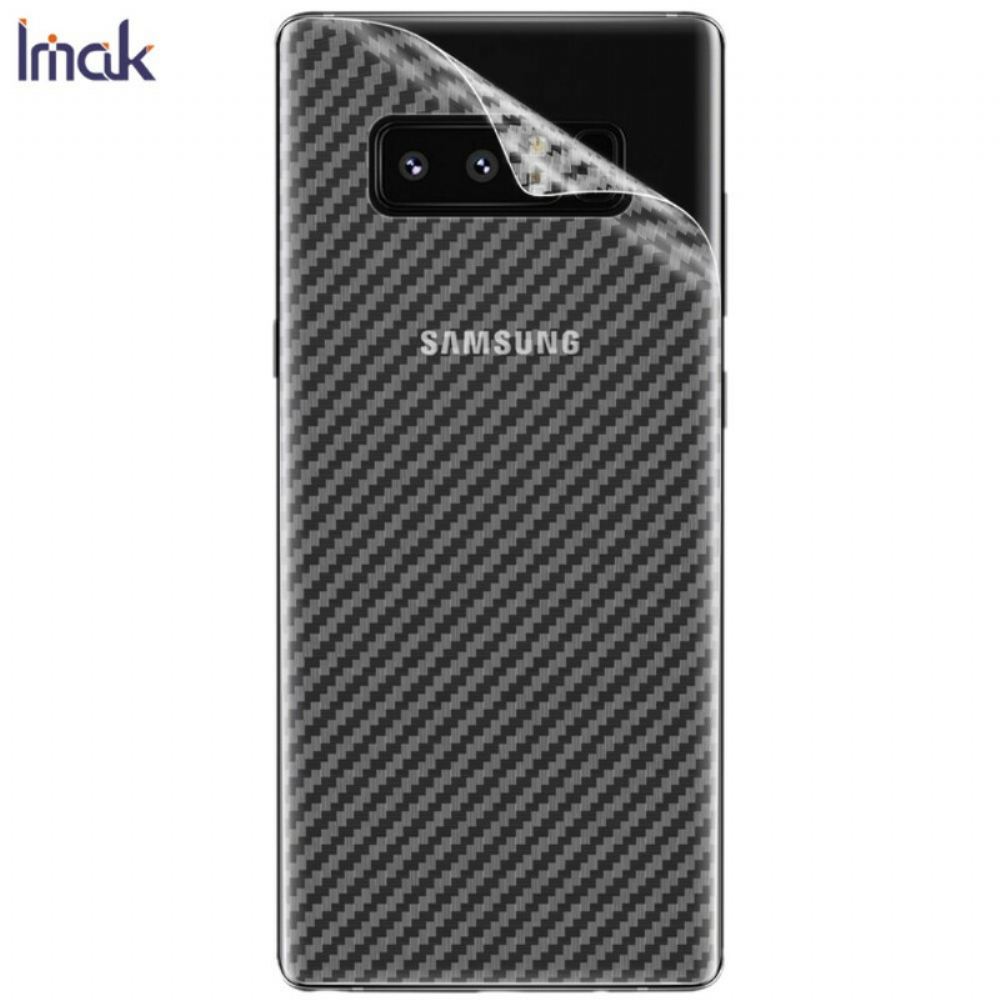 Zadní Ochranná Fólie Pro Samsung Galaxy Note 8 Carbon Style Imak