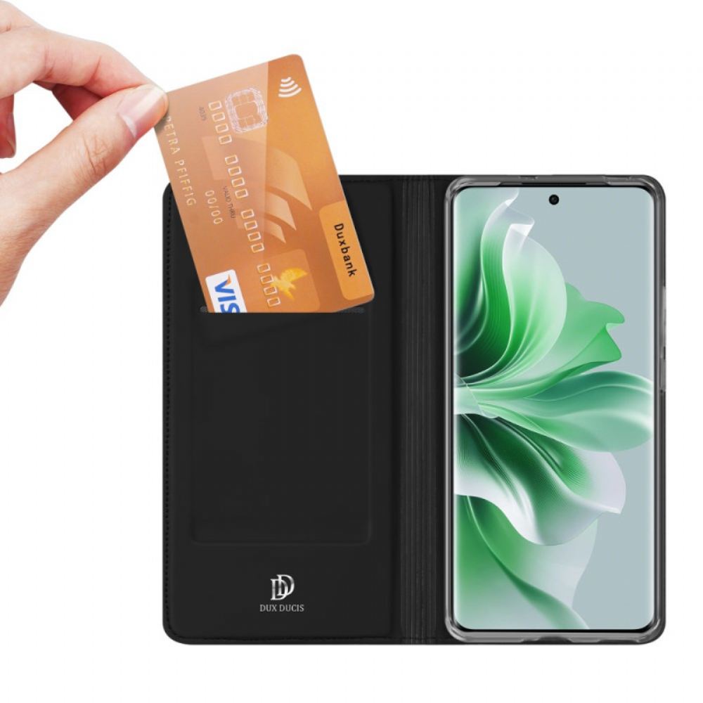 Kožené Pouzdro Folio Oppo Reno 11 5g Skin Pro Series Dux Ducis