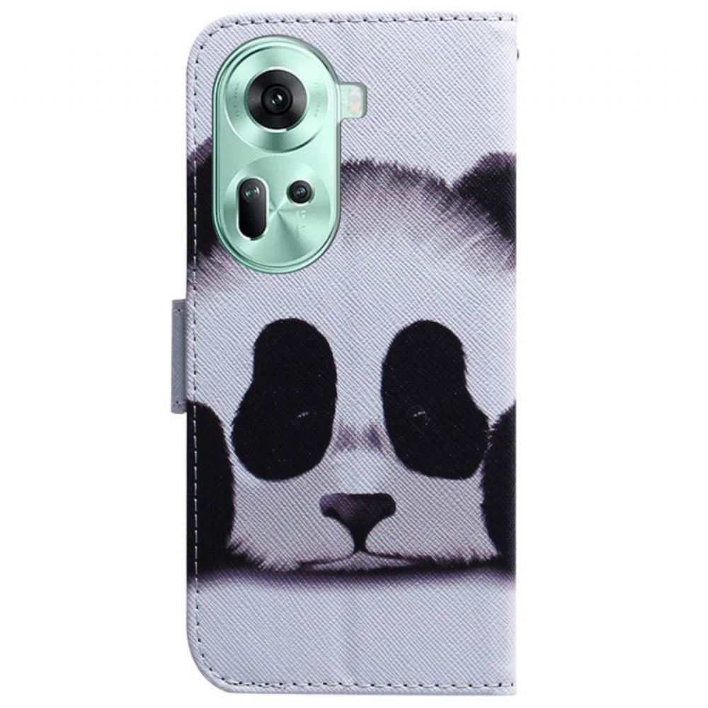 Kožený Kryt Na Oppo Reno 11 5g Panda