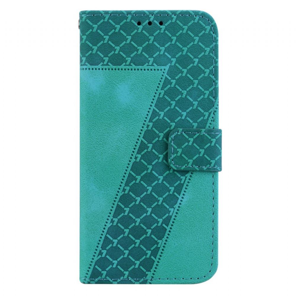 Kožený Kryt Oppo Reno 11 5g Design 7 S Popruhem