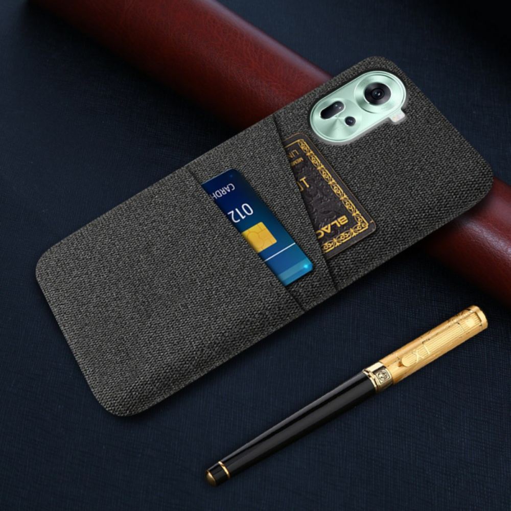 Kryt Oppo Reno 11 5g Kryty Na Mobil Fabric Card Holder