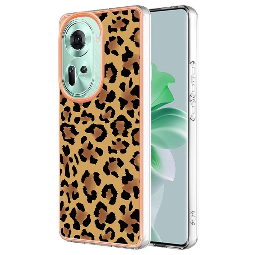 Kryt Oppo Reno 11 5g Kryty Na Mobil Leopardí Tisk