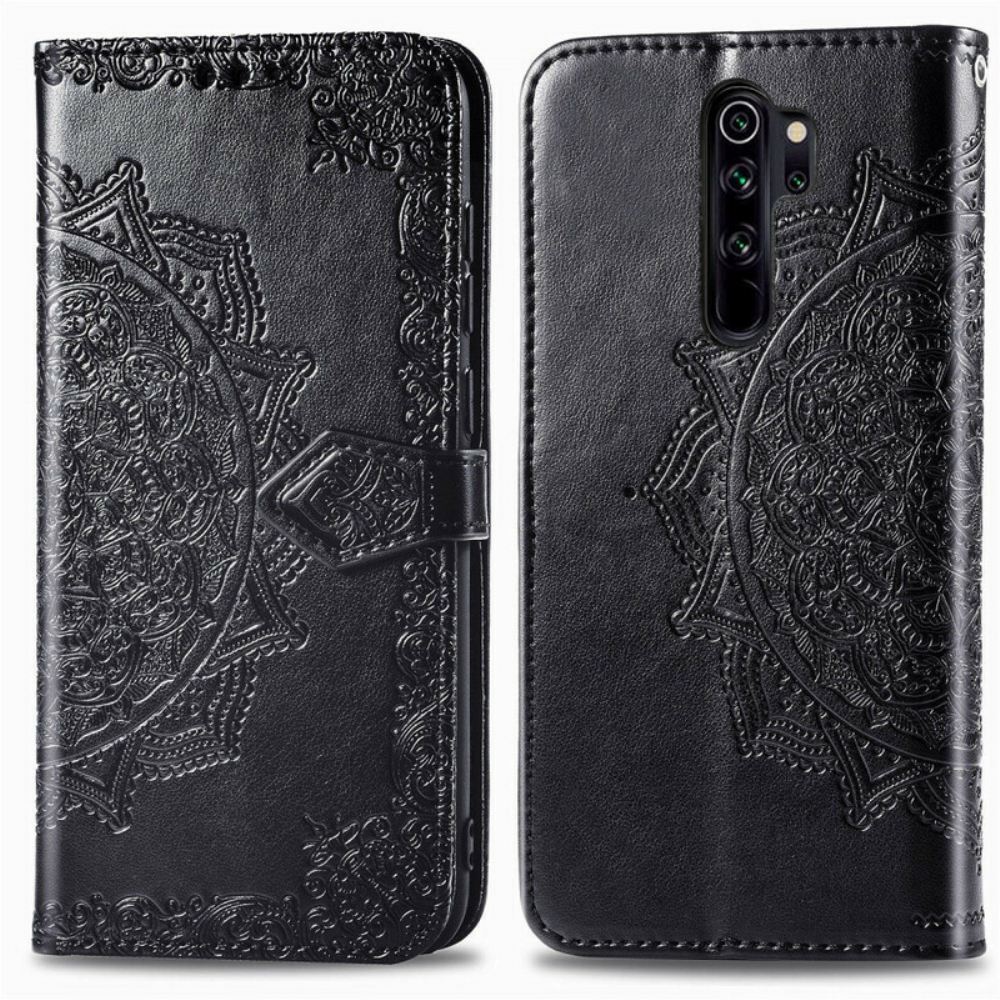 Flipové Pouzdro Na Xiaomi Redmi Note 8 Pro Středověká Mandala