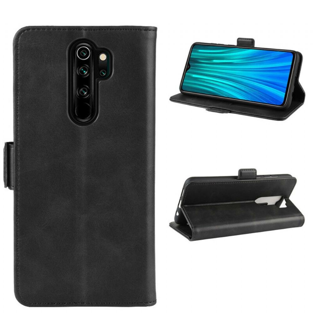 Kožené Pouzdro Na Xiaomi Redmi Note 8 Pro Flipové Pouzdro Dvojitá Klapka