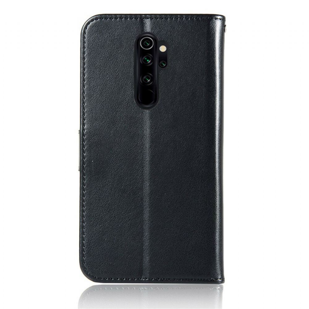 Kožené Pouzdro Na Xiaomi Redmi Note 8 Pro Sova Lapač Snů S Koženým Efektem