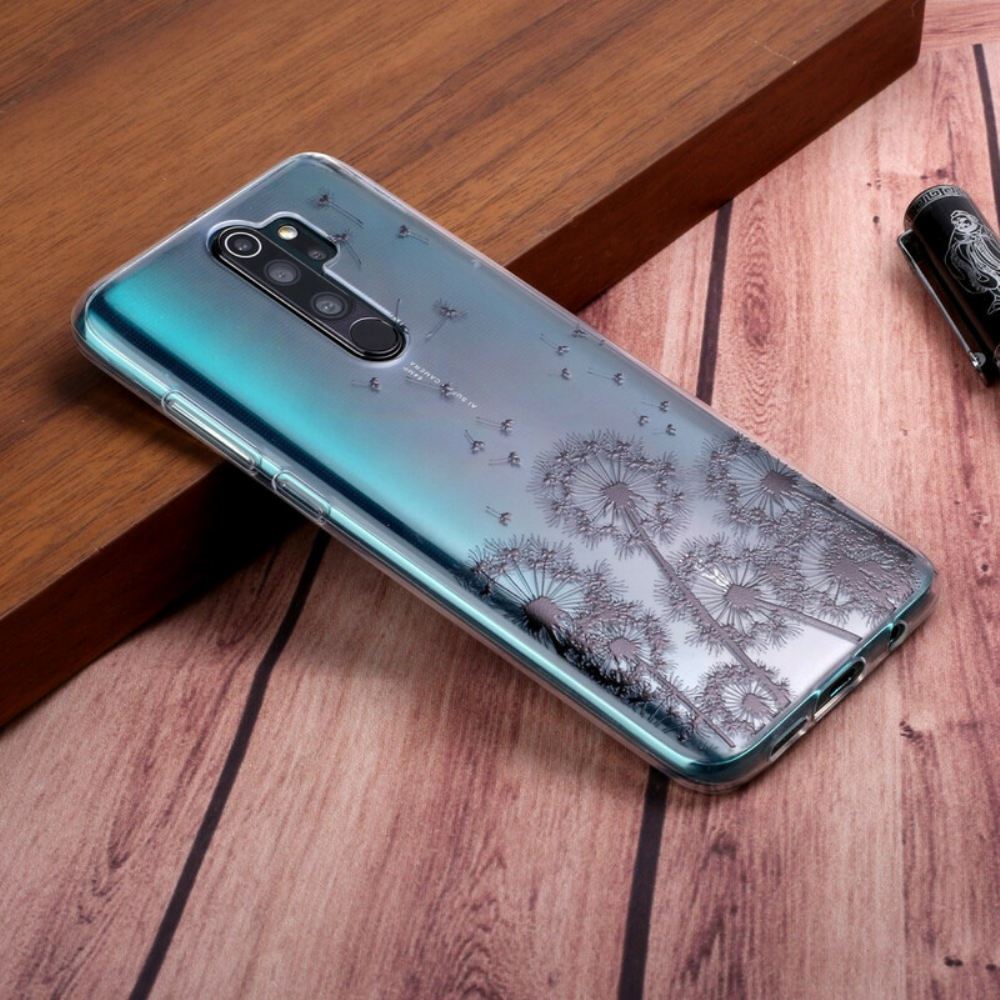 Kryt Na Xiaomi Redmi Note 8 Pro Vznášející Se Pampelišky