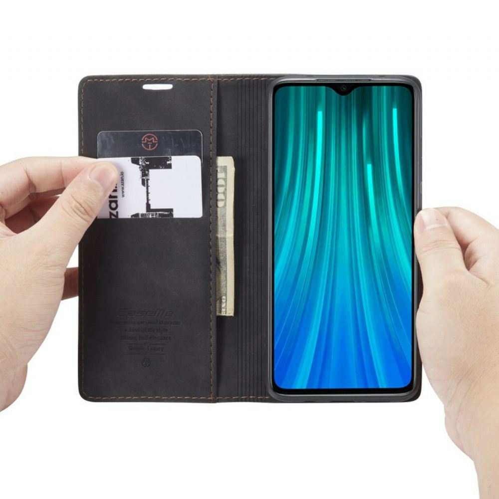 Kryty Na Mobil Na Xiaomi Redmi Note 8 Pro Flipové Pouzdro Caseme Umělá Kůže