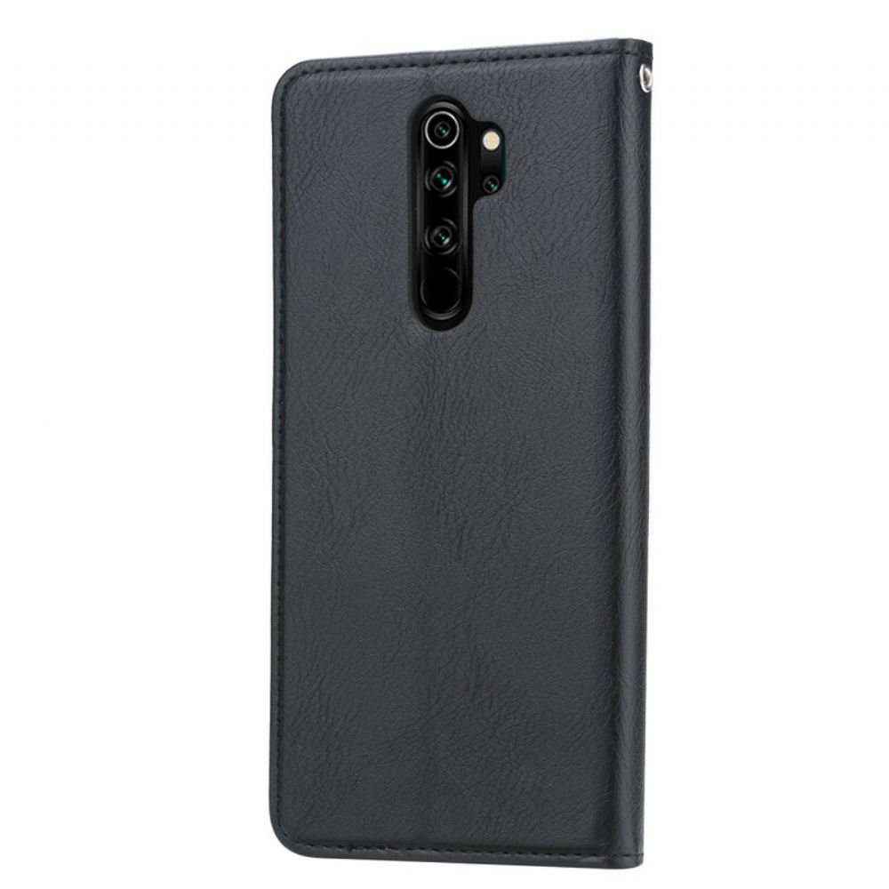 Kryty Na Mobil Na Xiaomi Redmi Note 8 Pro Flipové Pouzdro Držák Karet Z Umělé Kůže