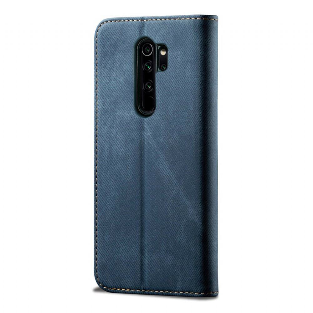 Kryty Na Mobil Na Xiaomi Redmi Note 8 Pro Flipové Pouzdro Džínovina