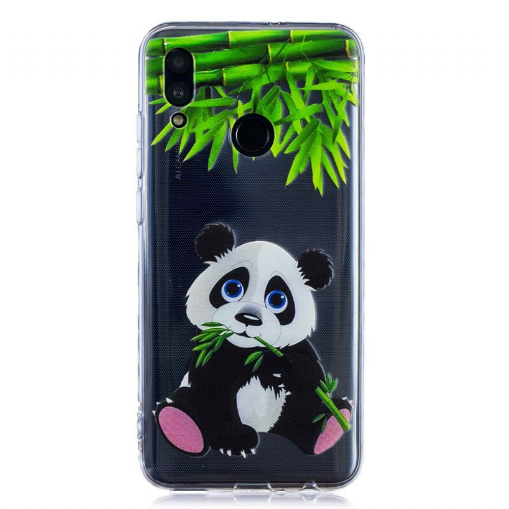 Kryt Na Huawei P Smart 2019 / Honor 10 Lite Transparentní Panda Eat