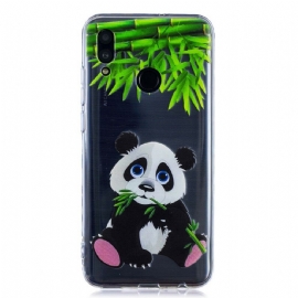 Kryt Na Huawei P Smart 2019 / Honor 10 Lite Transparentní Panda Eat