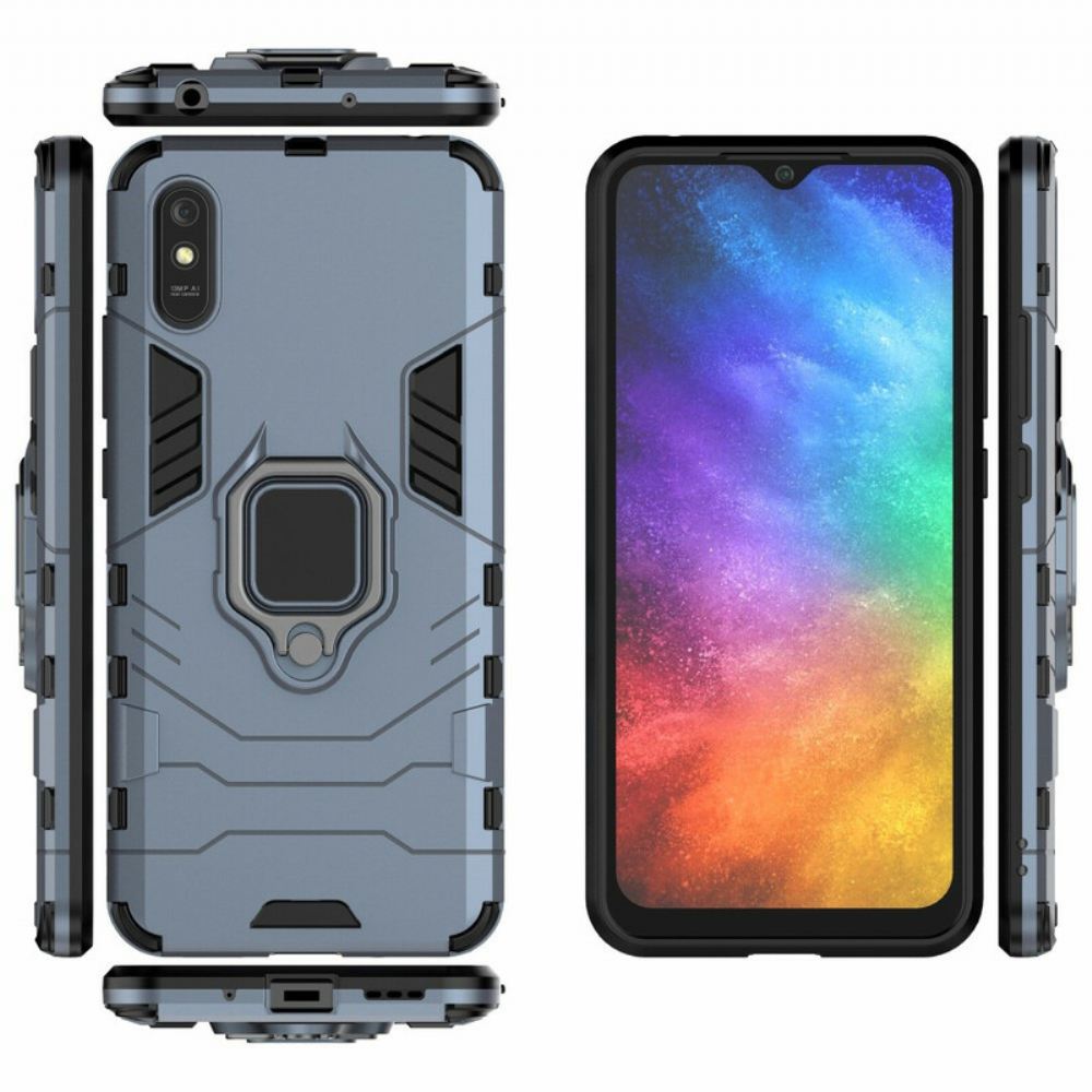 Kryt Na Xiaomi Redmi 9A Odolné Vůči Prstenu