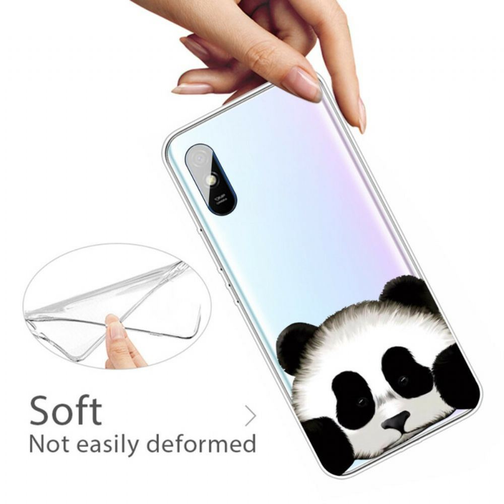 Kryt Na Xiaomi Redmi 9A Průhledná Panda