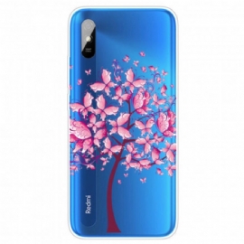 Kryt Na Xiaomi Redmi 9A Růžová Koruna Stromu