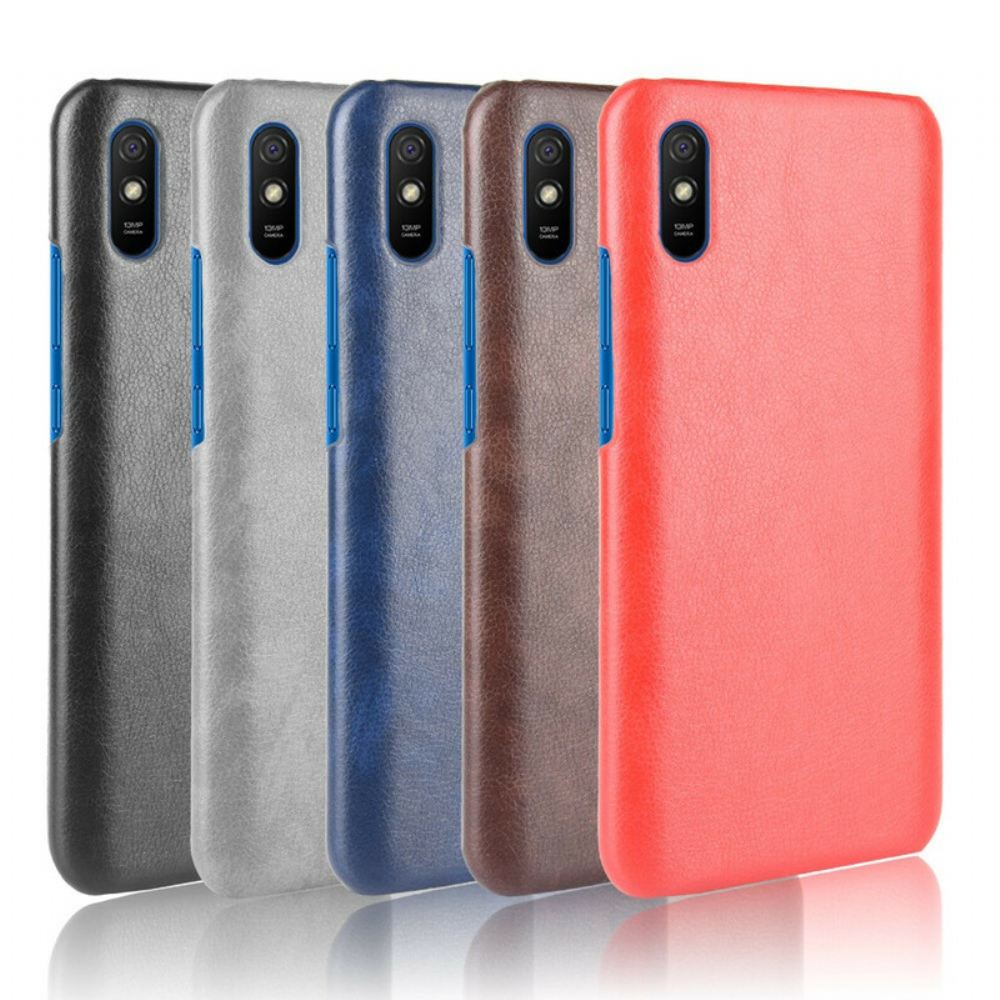 Kryt Na Xiaomi Redmi 9A Výkonný Kožený Efekt