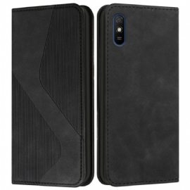 Kryty Na Mobil Na Xiaomi Redmi 9A Flipové Pouzdro Kožený Styl S-design