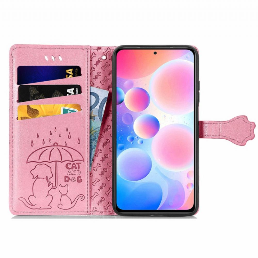 Flipové Pouzdro Na Xiaomi Redmi Note 10 Pro Animovaná Zvířata