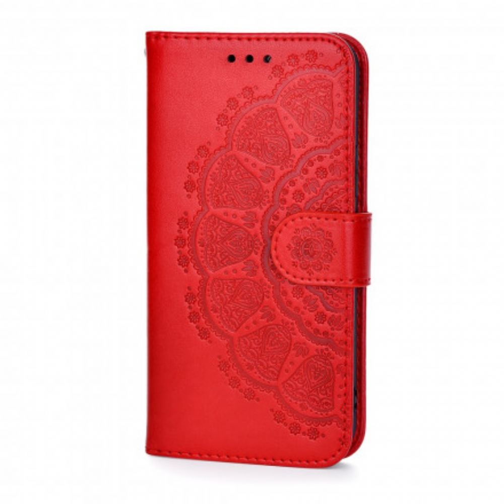 Flipové Pouzdro Na Xiaomi Redmi Note 10 Pro Korálová Mandala