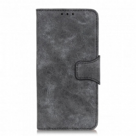 Flipové Pouzdro Na Xiaomi Redmi Note 10 Pro Kožené Pouzdro Vintage Magnetická Klapka