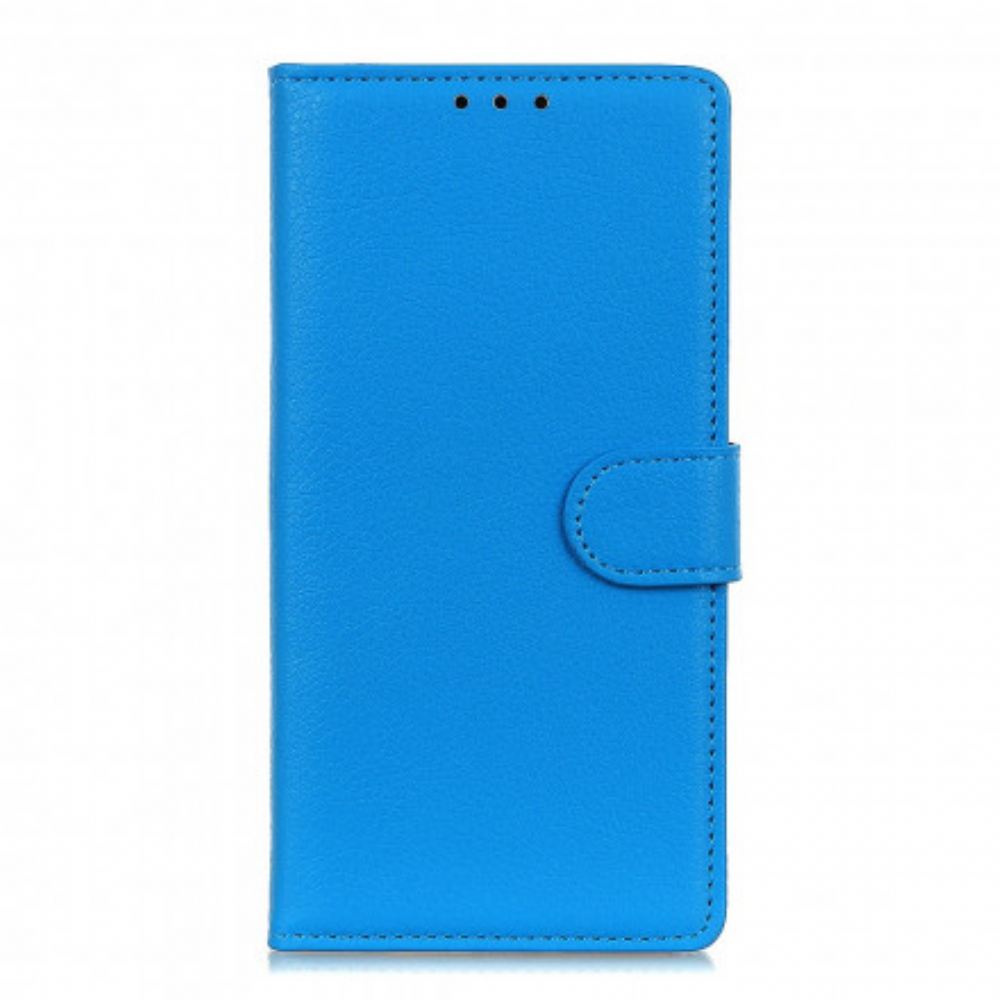 Flipové Pouzdro Na Xiaomi Redmi Note 10 Pro Prémiový Kožený Efekt Litchi