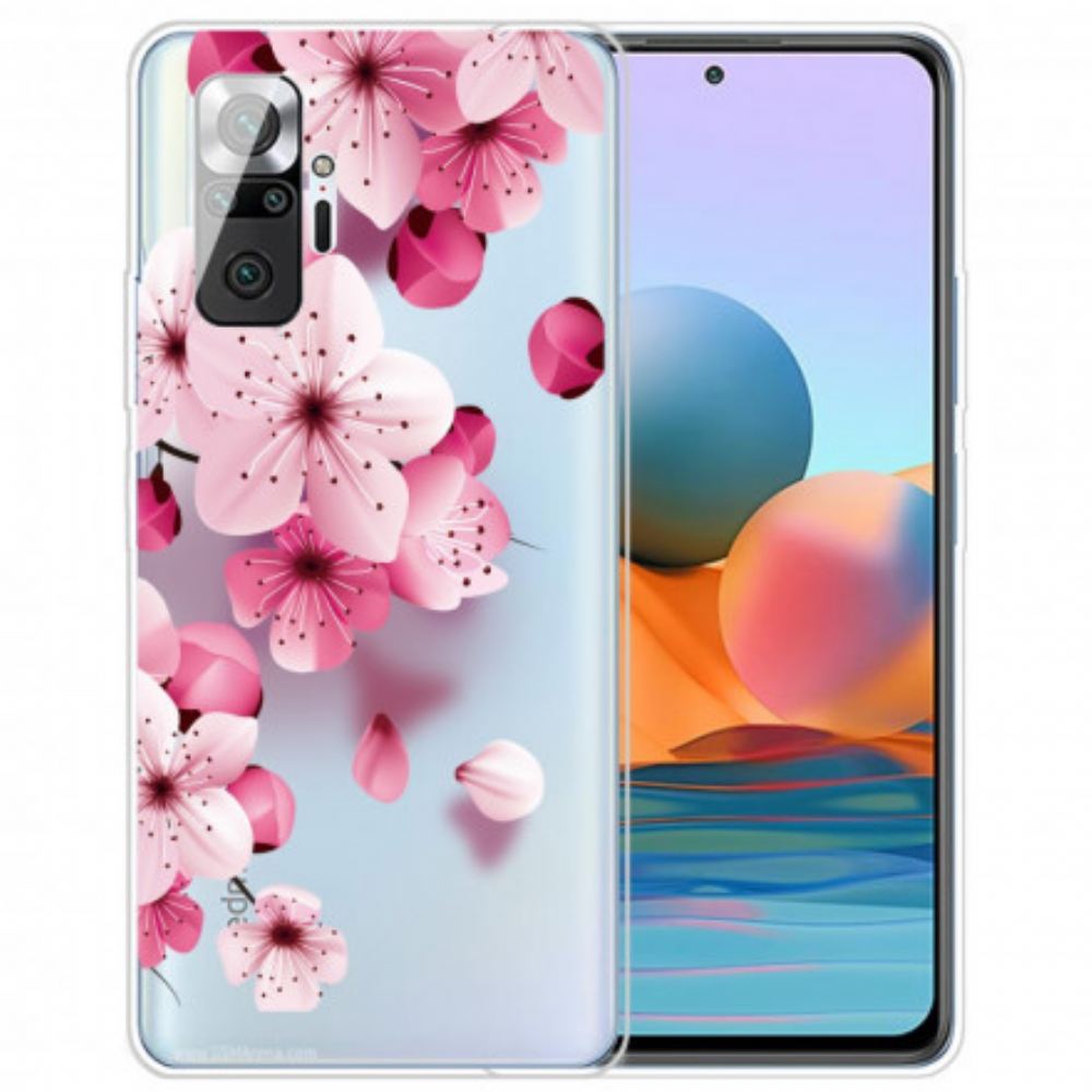 Kryt Na Xiaomi Redmi Note 10 Pro Malé Růžové Květy