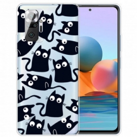 Kryt Na Xiaomi Redmi Note 10 Pro Několik Černých Koček