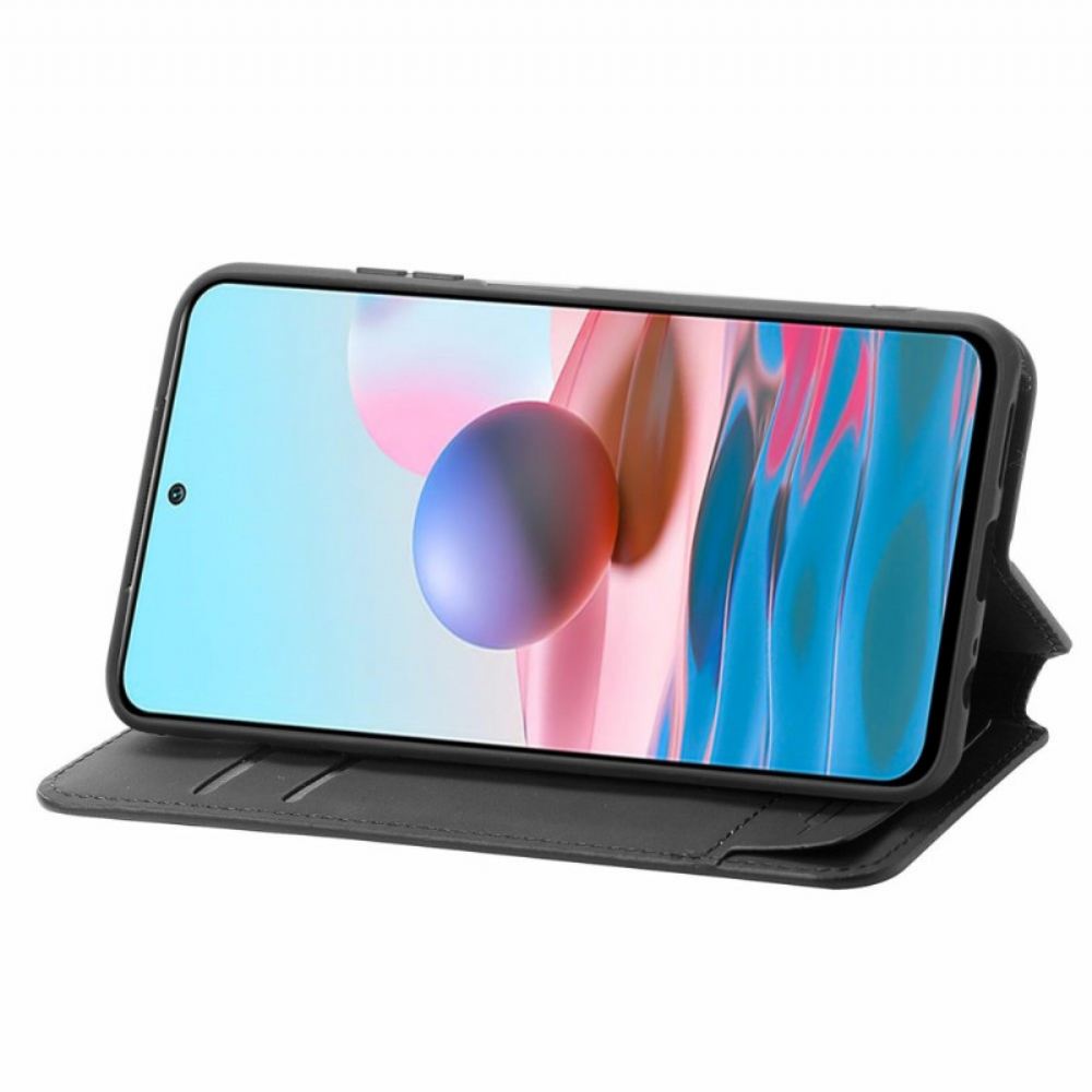 Kryty Na Mobil Na Xiaomi Redmi Note 10 Pro Flipové Pouzdro Design Caseneo Rfid