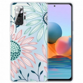 Kryty Na Mobil Na Xiaomi Redmi Note 10 Pro Jeden Průhledný Květ