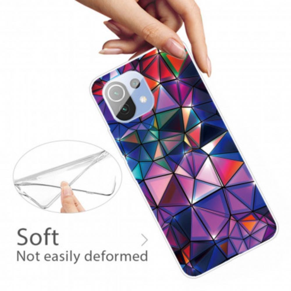 Kryt Na Xiaomi Mi 11 Pro Flexibilní Geometrie