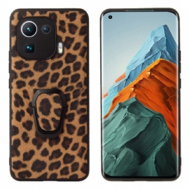 Kryt Na Xiaomi Mi 11 Pro Kroužek Ve Stylu Leoparda