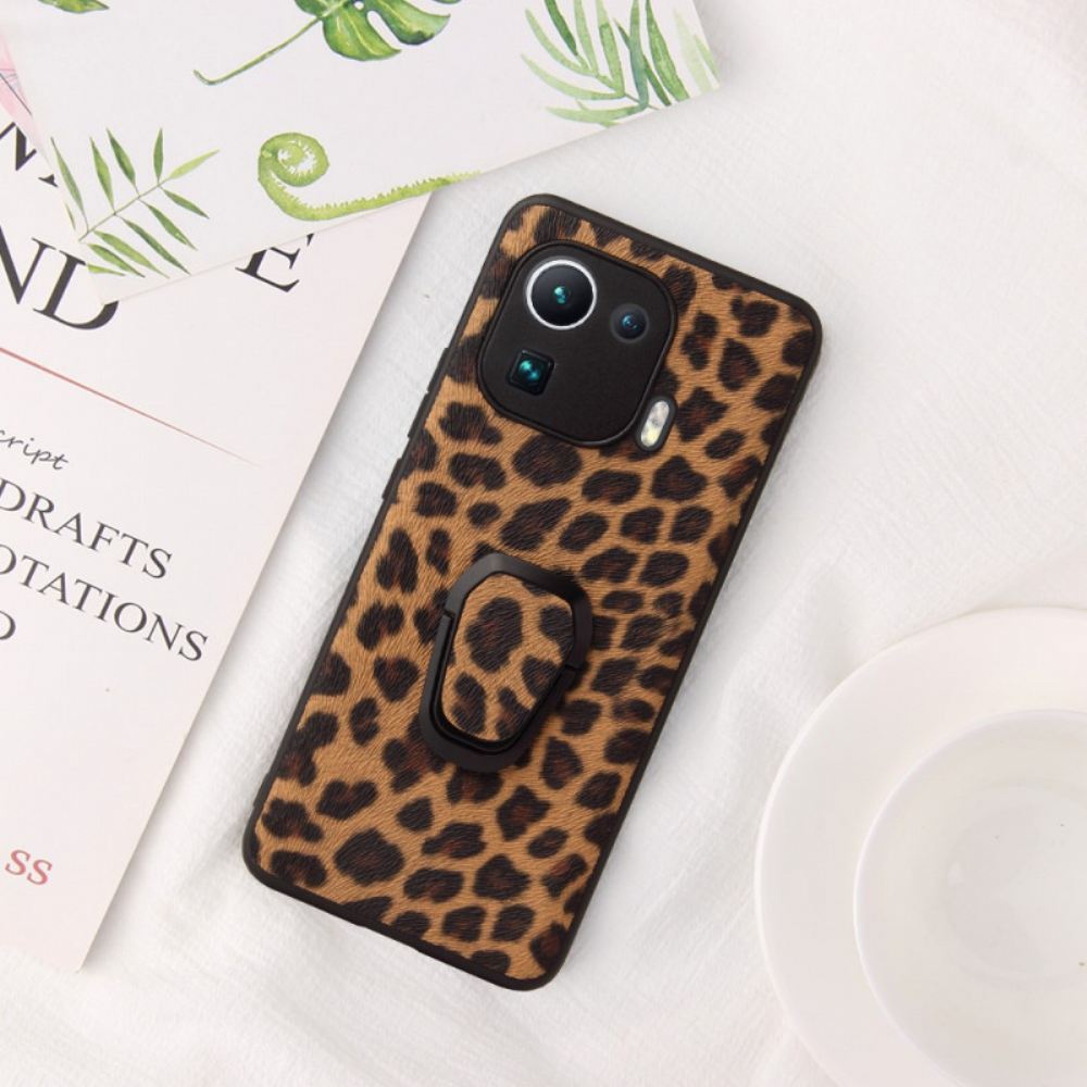 Kryt Na Xiaomi Mi 11 Pro Kroužek Ve Stylu Leoparda