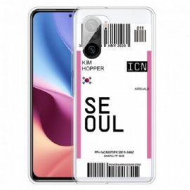 Kryt Na Xiaomi Mi 11i 5G / Poco F3 Palubní Vstupenka Do Soulu