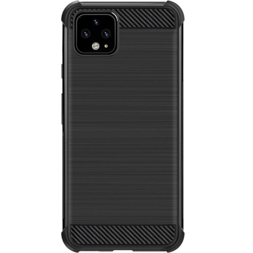 Kryt Na Google Pixel 4 XL Kartáčované Uhlíkové Vlákno Imak