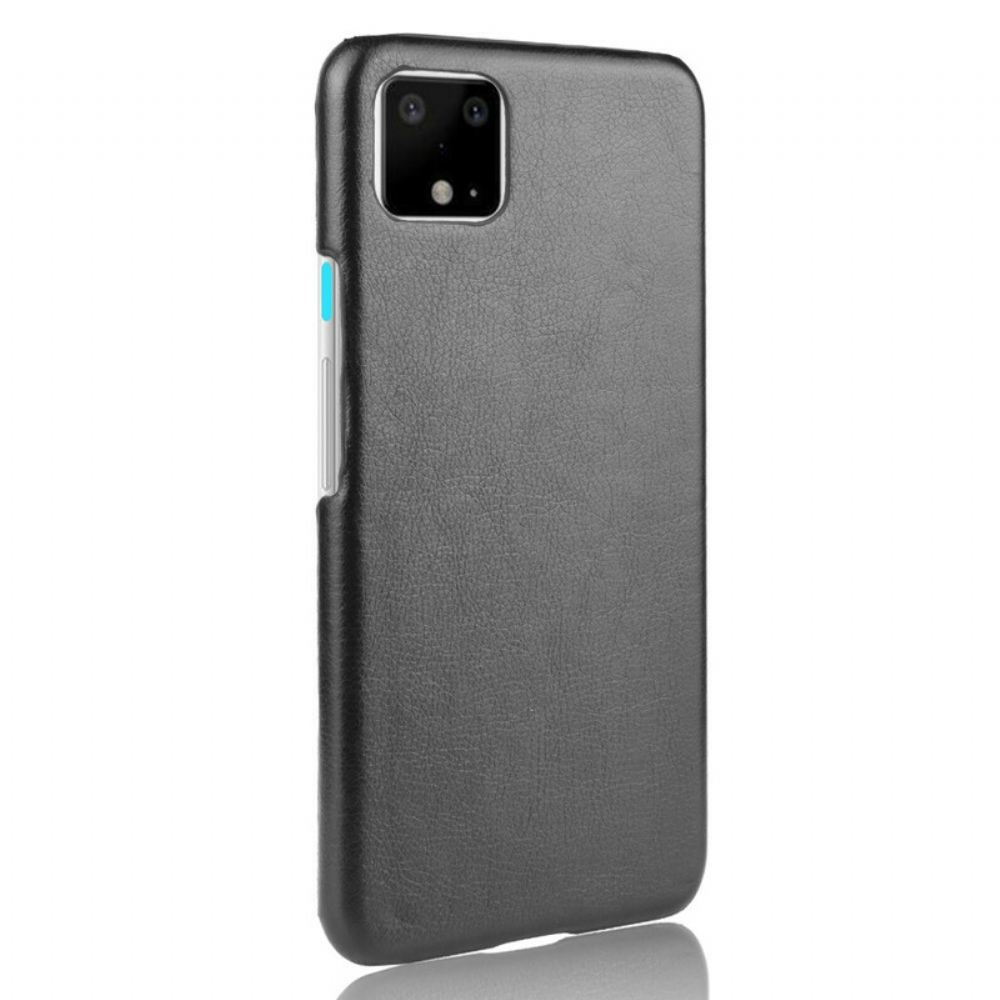 Kryt Na Google Pixel 4 XL Kožený Efekt Litchi