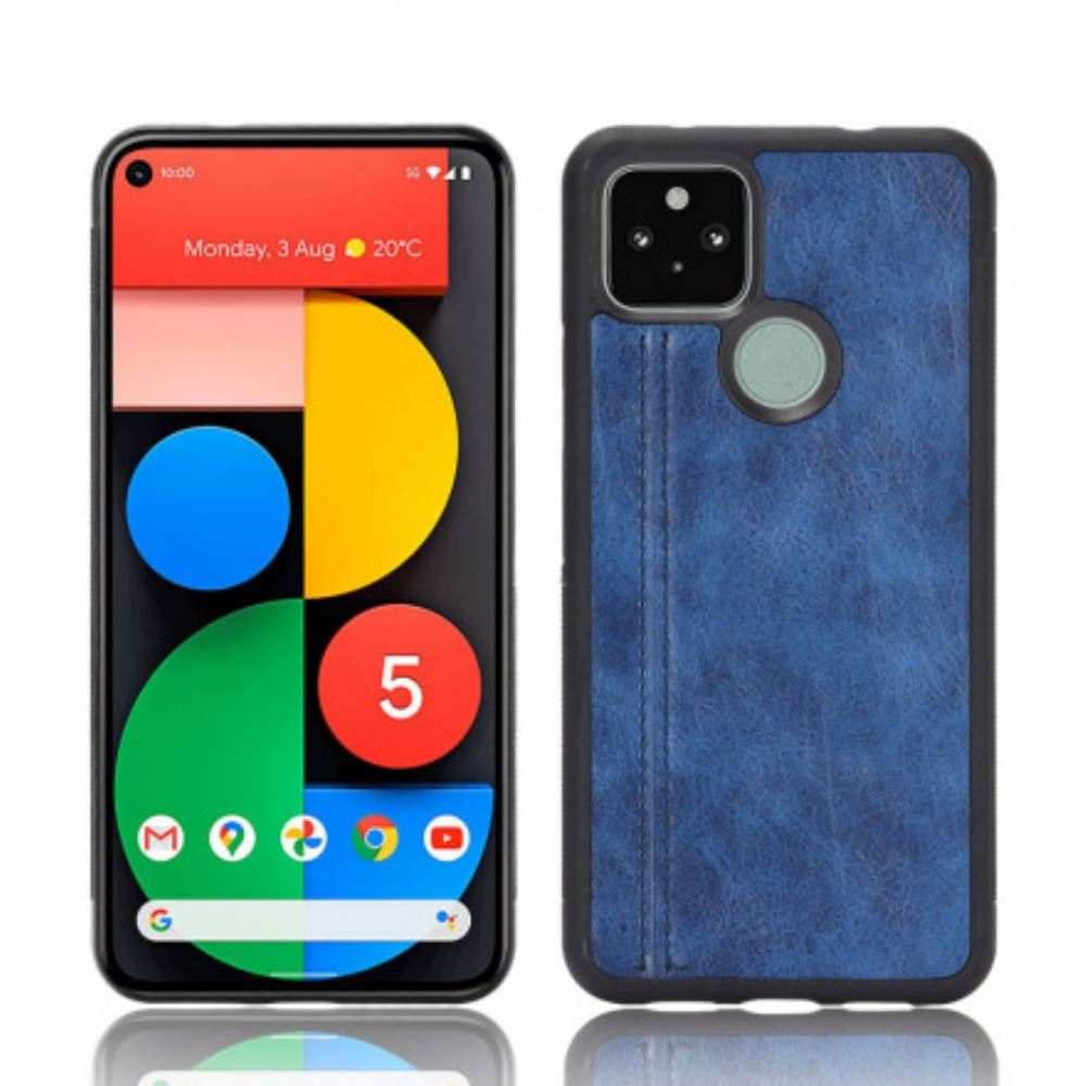 Kryt Na Google Pixel 4A 5G Efekt Kůže Ve Švu