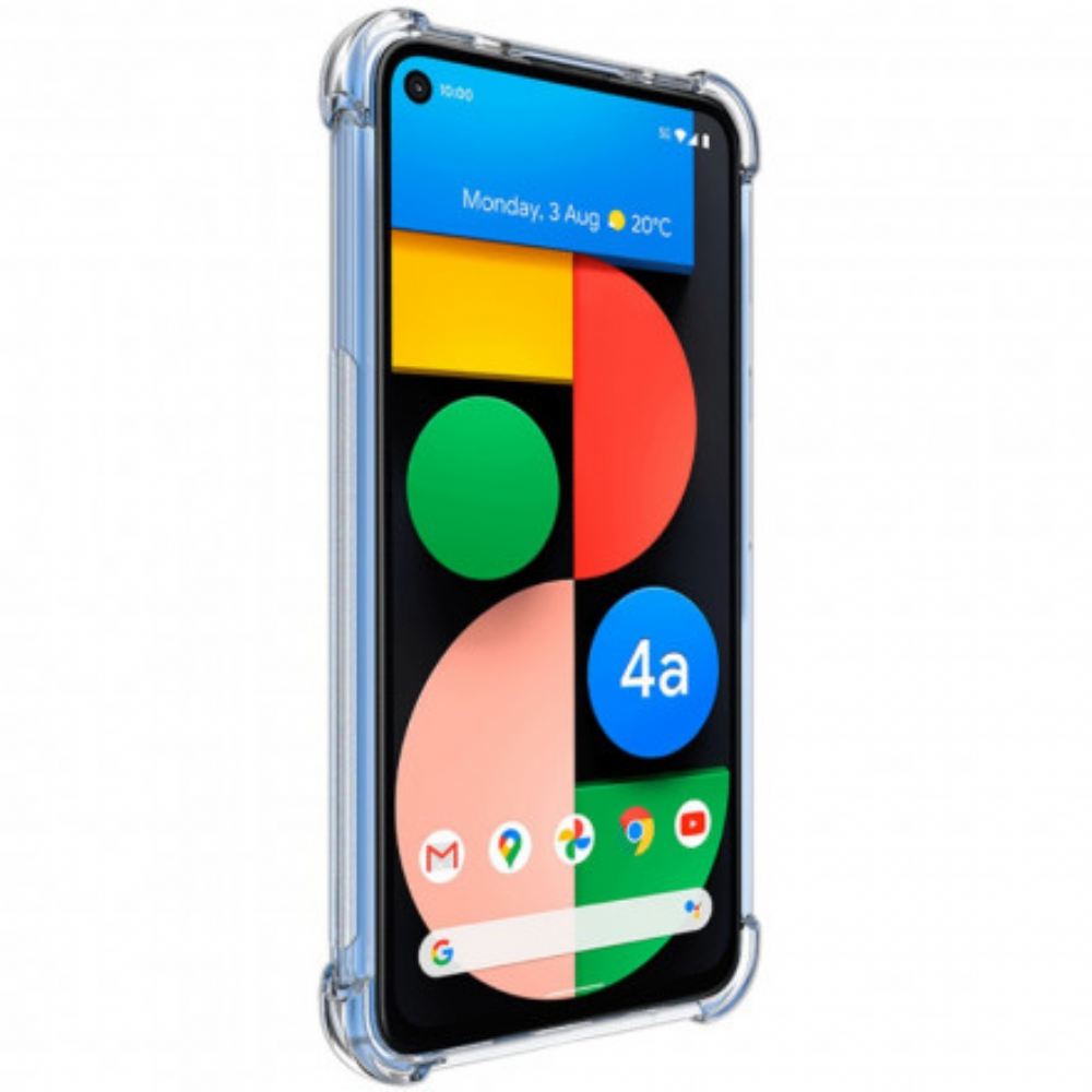 Kryt Na Google Pixel 4A 5G Transparentní Silky Imak