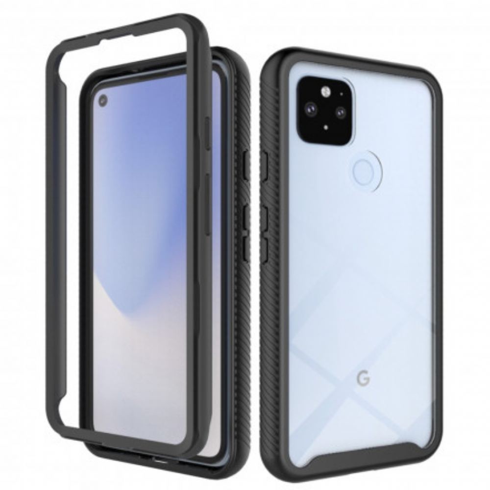 Kryty Na Mobil Na Google Pixel 4A 5G Hybridní Zkosené Hrany