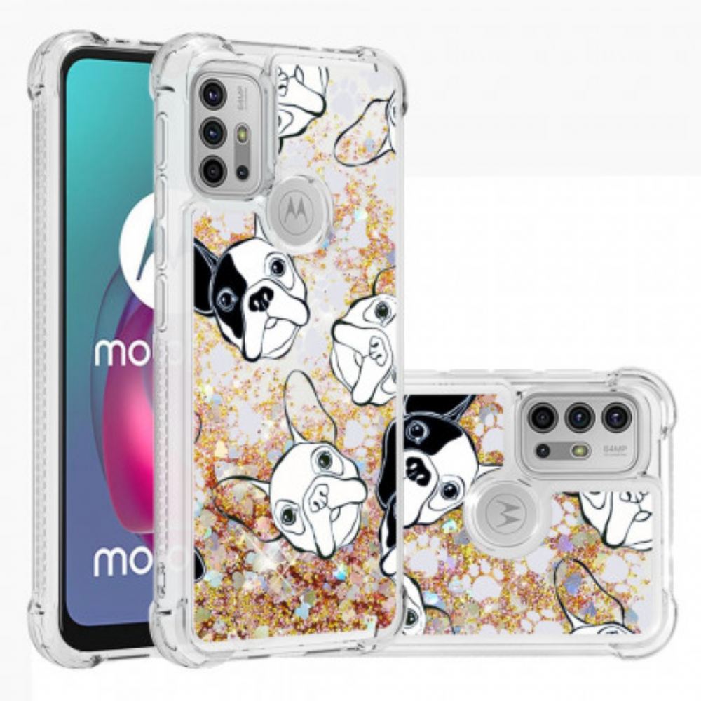 Kryt Na Moto G10 / G30 Pan Psí Třpyt