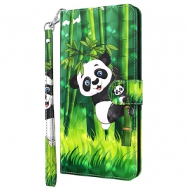 Flipové Pouzdro Na OnePlus Nord 2 5G Panda A Bambus